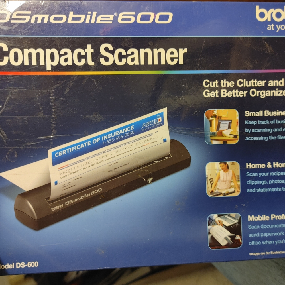 Brother DS-600 Mobile Scanner - Black